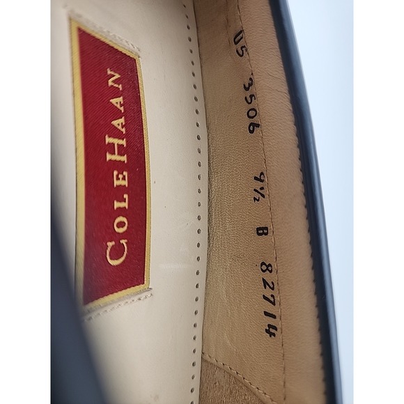 Men\'s Cole Haan Pinch Tassel Loafers In Black Leather Size 9.5‎ B main image 16